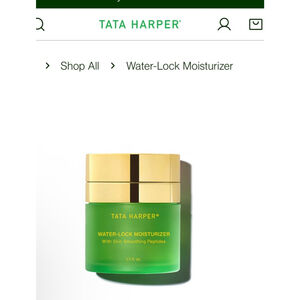 New TATA HARPER Moisturizer Water Lock 50ml-$72!
